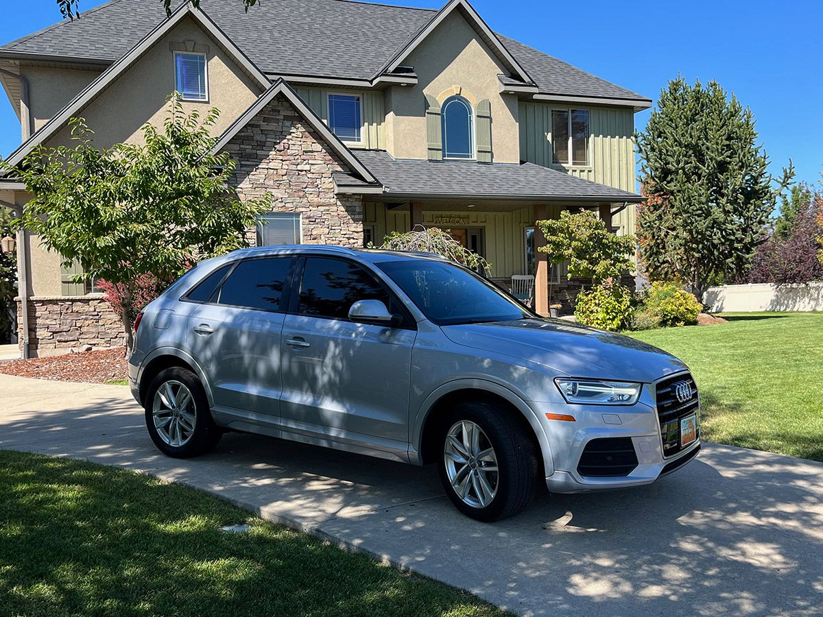 A Girls Guide to Cars | Yes, Buying a Car is Like Dating. I Took the Plunge With an Audi Q3 - Id say she looks pretty good in my driveway