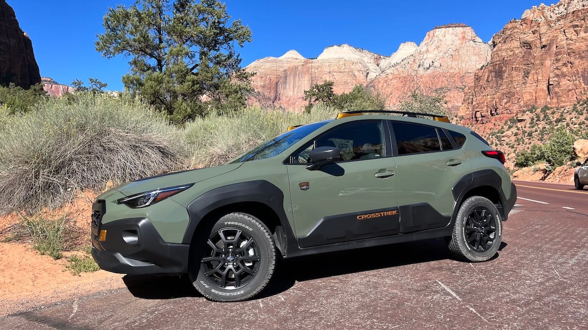 Subaru Crosstrek Wilderness Looks So Great In Zion Best Car. Photo: Sara Lacey