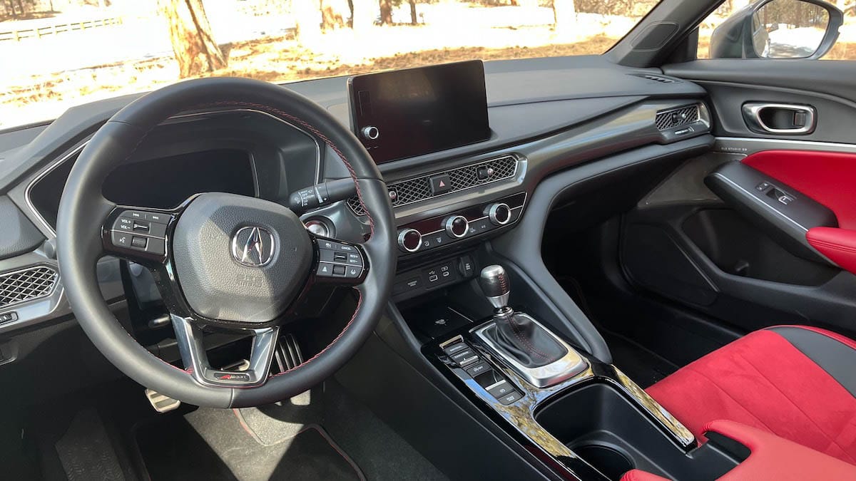 The Driver Side Of The Acura Integra A-Spec.