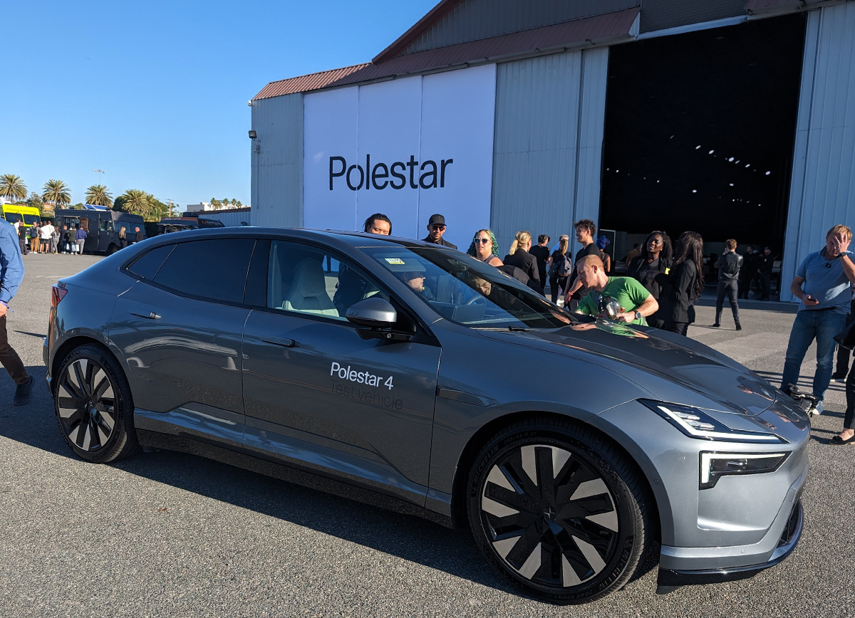 Polestar Day featured test rides in the Polestar 3 and 4 Photo Patrick Anderson