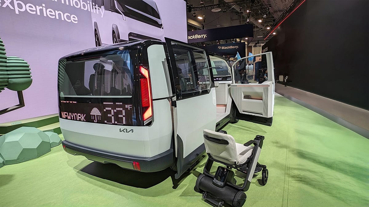 The Kia Platform Beyond Vehicle is groundbreaking.