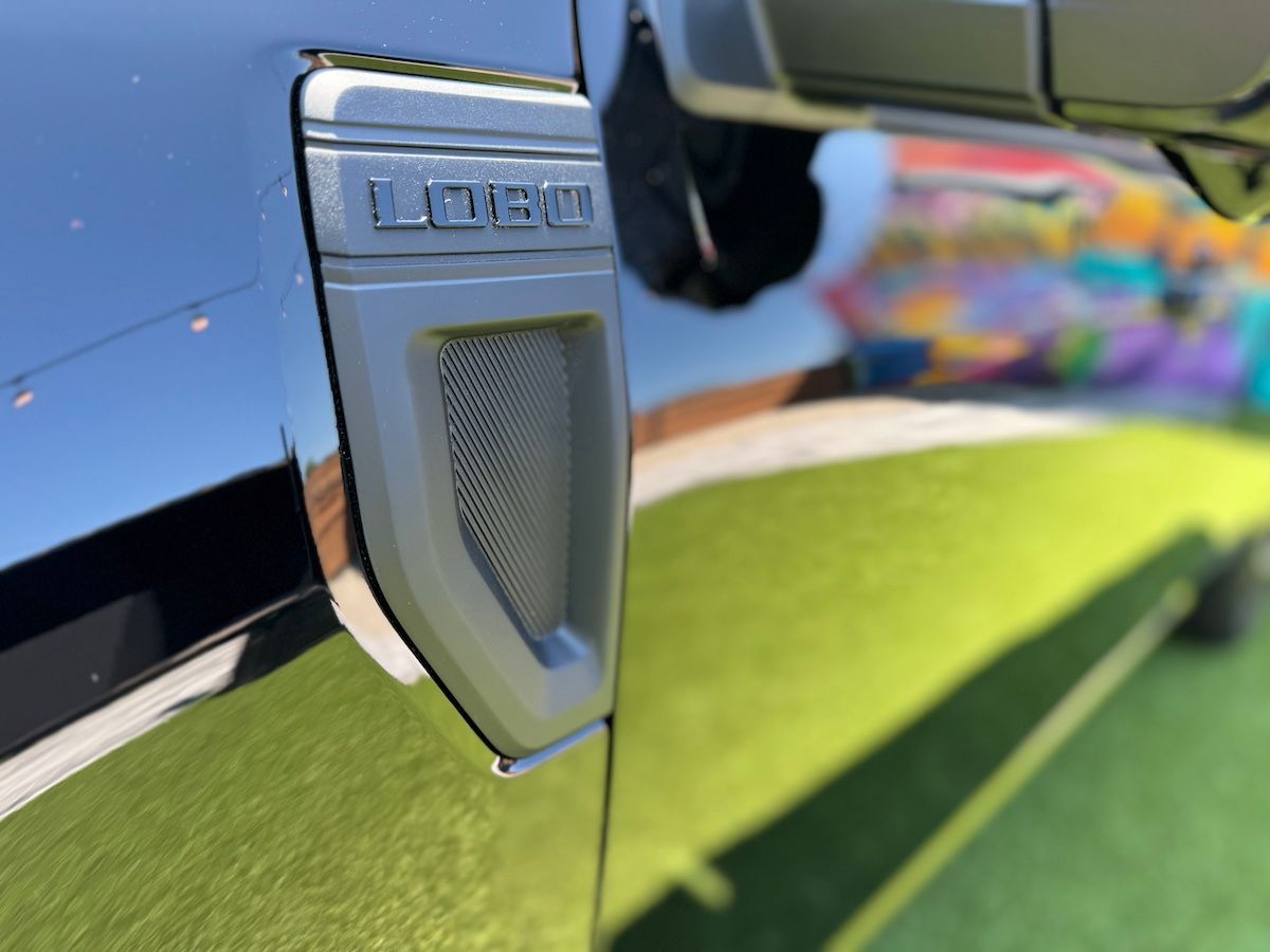 The Lobo Badge On The Ford Maverick