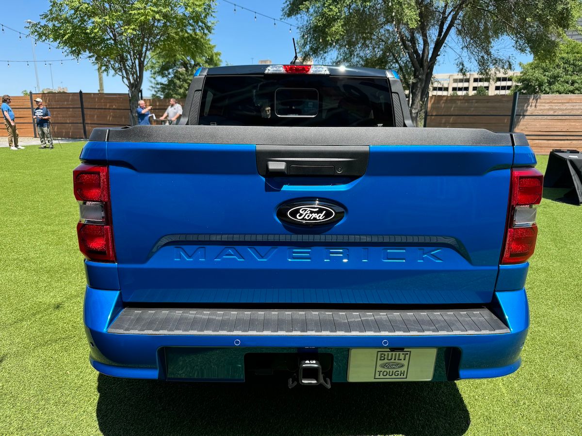 The Rear Of The Ford Maverick Lobo