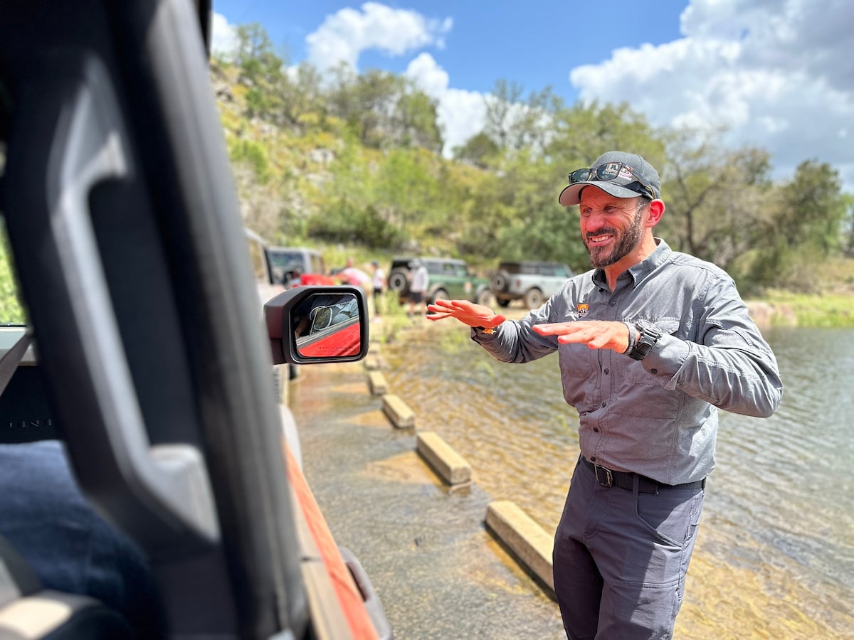Trail Guide Brian Harris Helped Veterans And Their Families Navigate Obstacles At The Ford Bronco Off-Roadeo