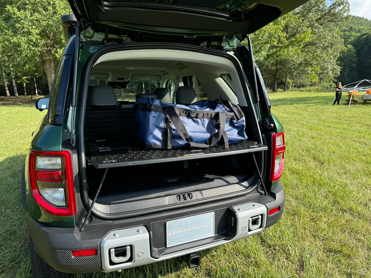 The Baby Bronco Grows Up: 2025 Ford Bronco Sport First Drive 15 A Flexible Cargo Area In The 2025 Ford Bronco Sport
