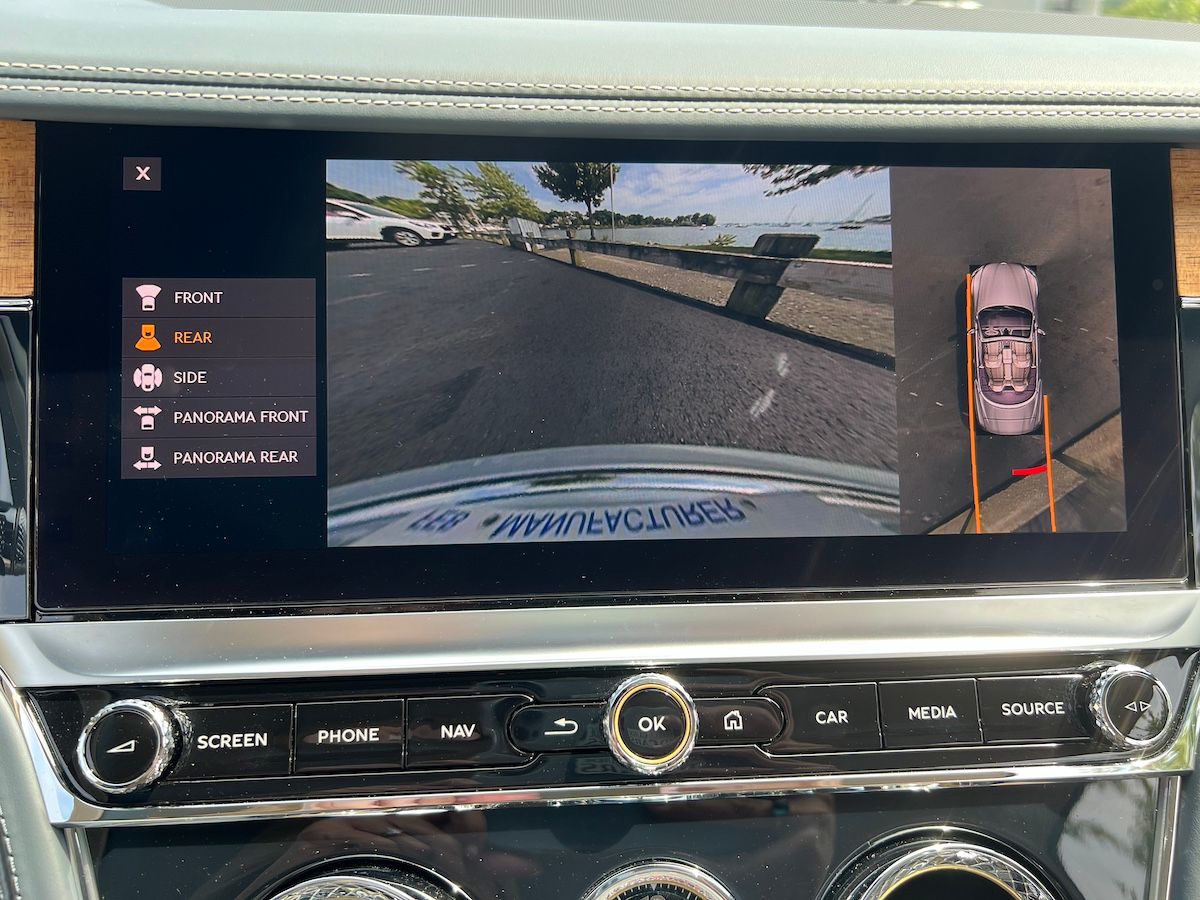 What It’s Like to Drive the Most Beautiful Car on the Road, the 2024 Bentley Continental GTC 8 A Sharp Rear View Camera Makes Backing The Bentley Continental Gtc Much Easier