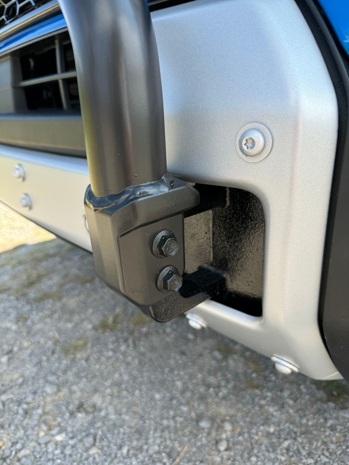 The Baby Bronco Grows Up: 2025 Ford Bronco Sport First Drive 9 The Recovery Points Are Built Into The Brush Bar O On The 2025 Ford Bronco Sport