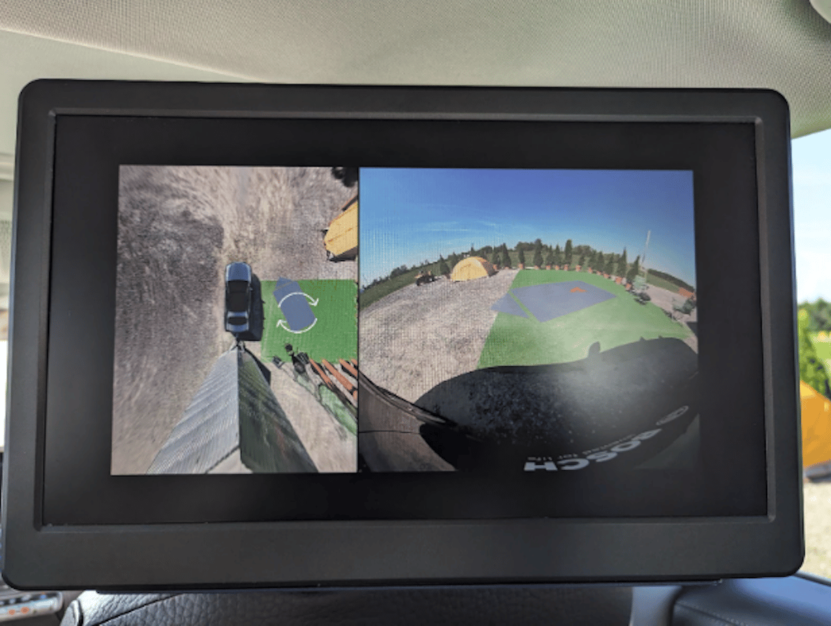 New Car Technology Bosch Mobility Rear View Camera