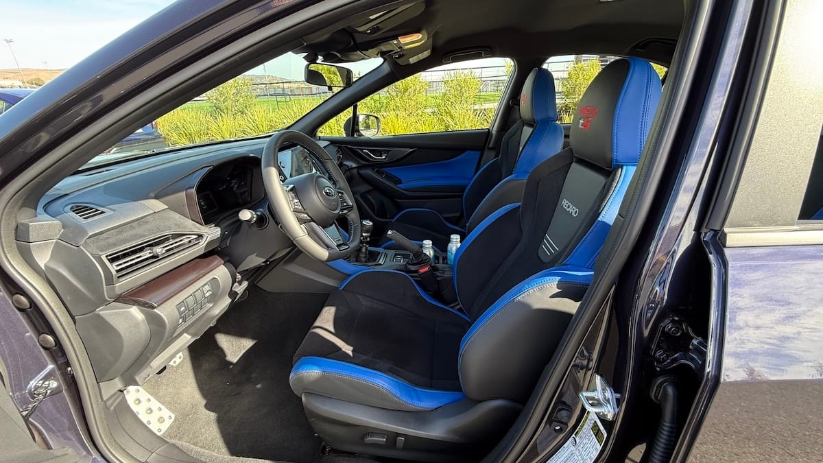 Font Seat 2025 Subaru Wrx Ts