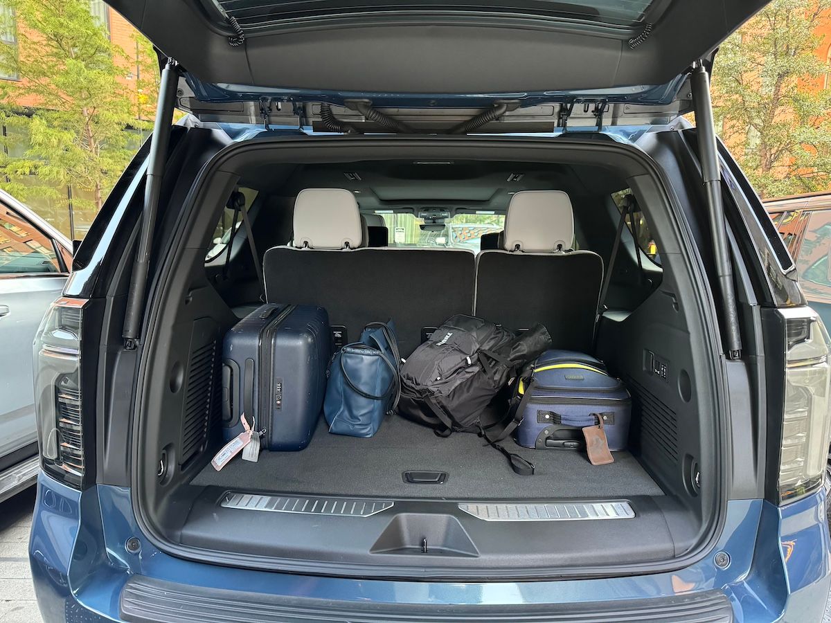 2025 Chevrolet Tahoe and Suburban: A Minor Makeover For an Even More Classic 8-Seater SUV 11 Our Luggage Looks Small In The 2025 Chevrolet Suburban