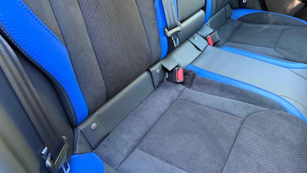 Rear Seat Details 2025 Subaru Wrx Ts
