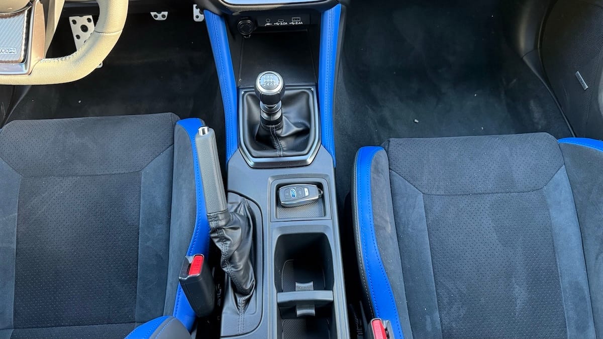 Seats Stitching Shifter 2025 Subaru Wrx Ts