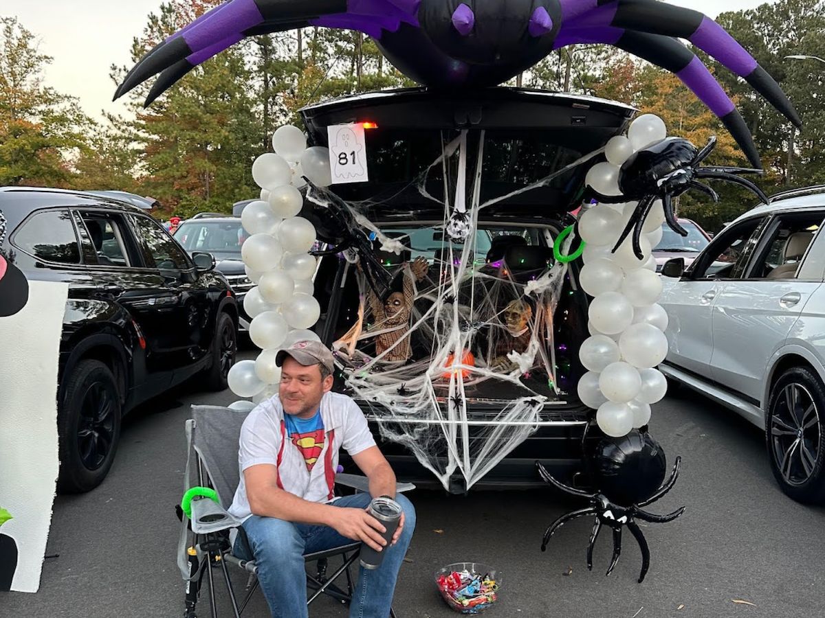 Spiders Are In Trunk Or Treat