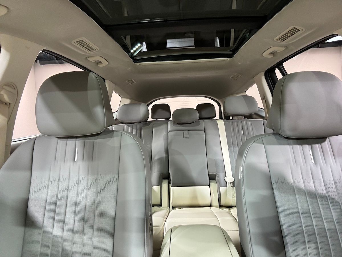 The Interior Of The 2025 Hyundai Ioniq 9
