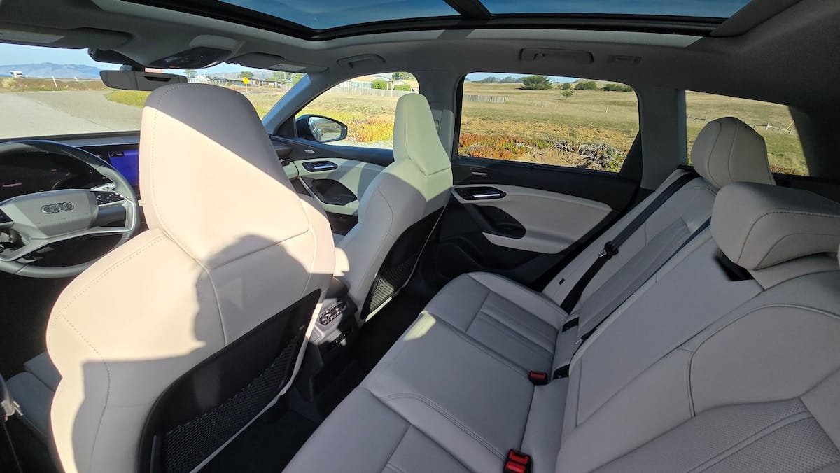 2025 Audi Q6 E-Tron Rear Seat