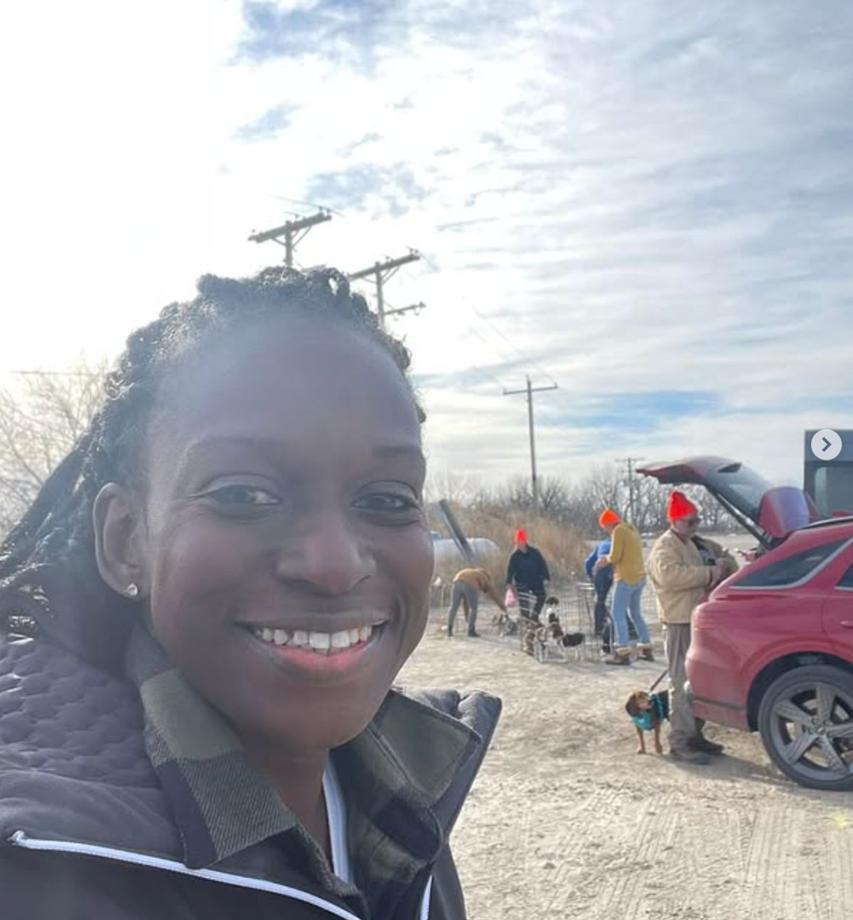 Operation Frodo Rescue Dogs Orange Beanies