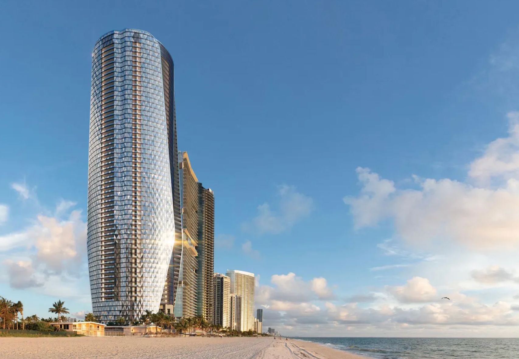 The Bentley Residences tower