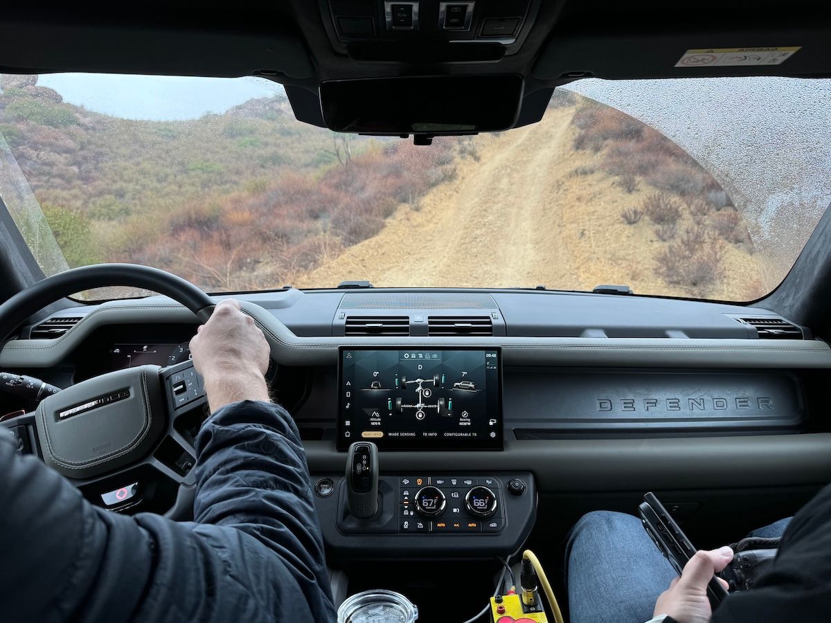 The Hill We Raced Up In The Land Rover Defender Octa