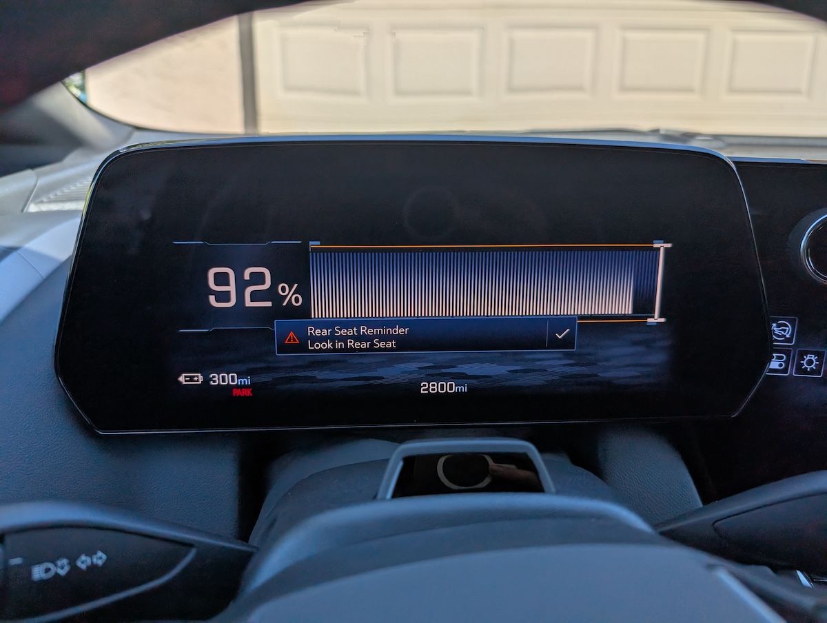 2024 Chevrolet Equinox Ev Rs Driver Display
