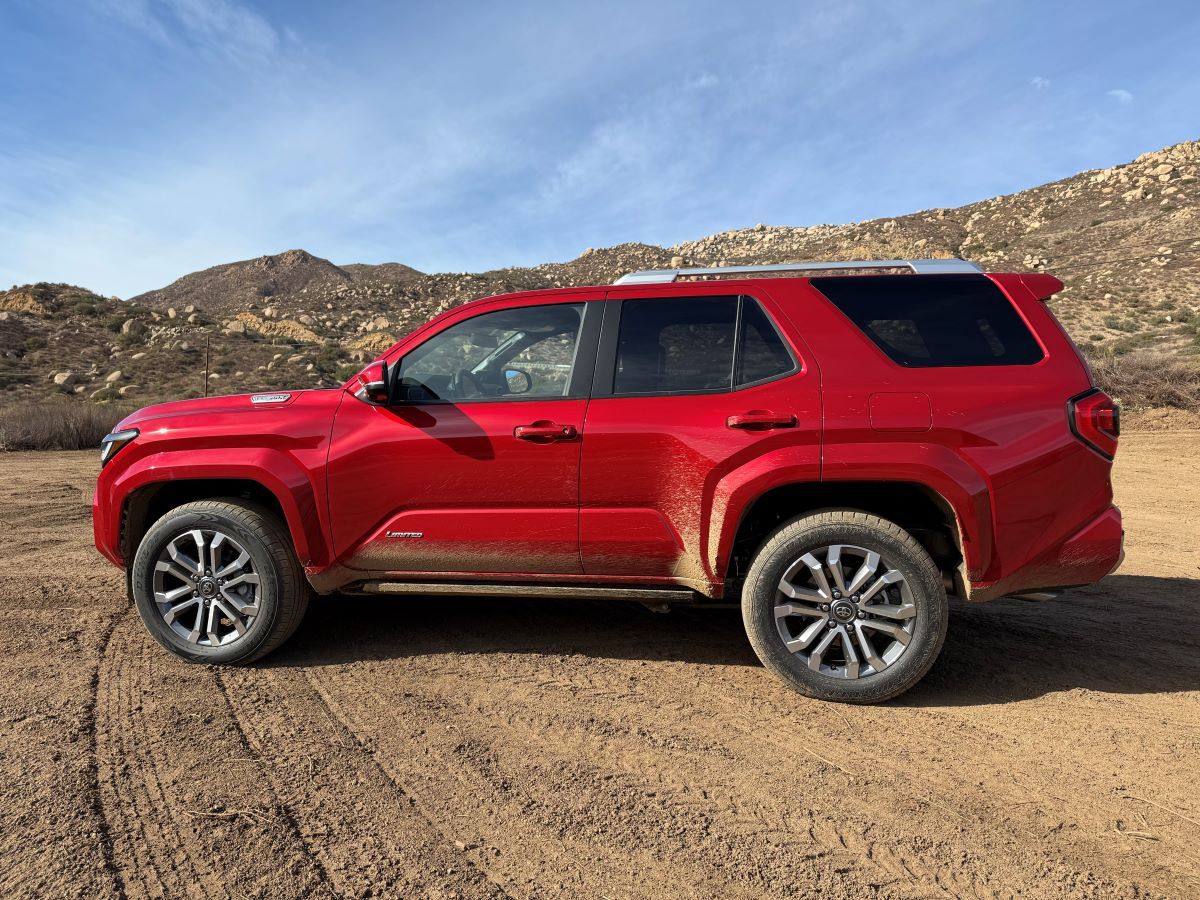 The Side Profile Of The 2025 Toyota 4Runner Limited