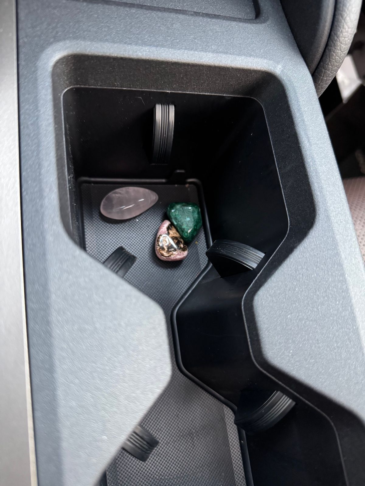 Crystals In The Toyota Land Cruiser Cup Holder