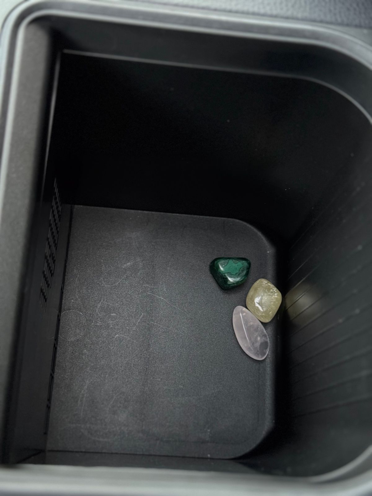 Malachite Crystals In The Car