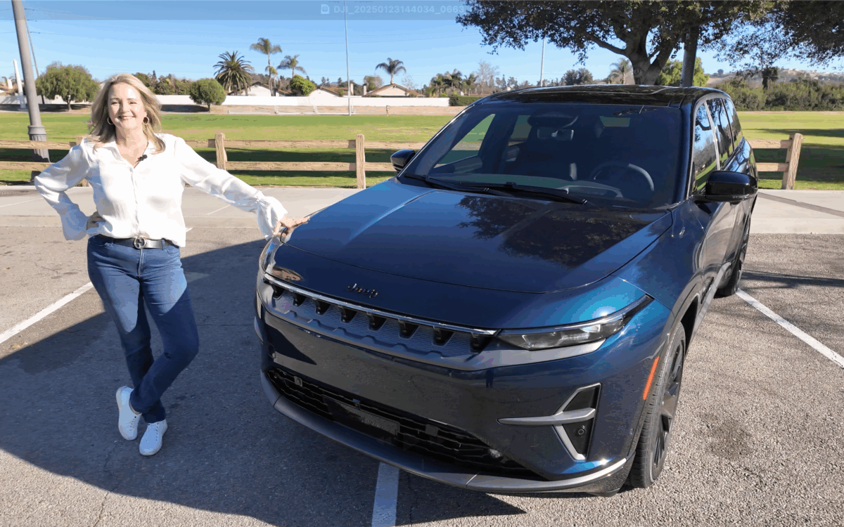 Scotty Reiss with the Jeep Wagoneer S