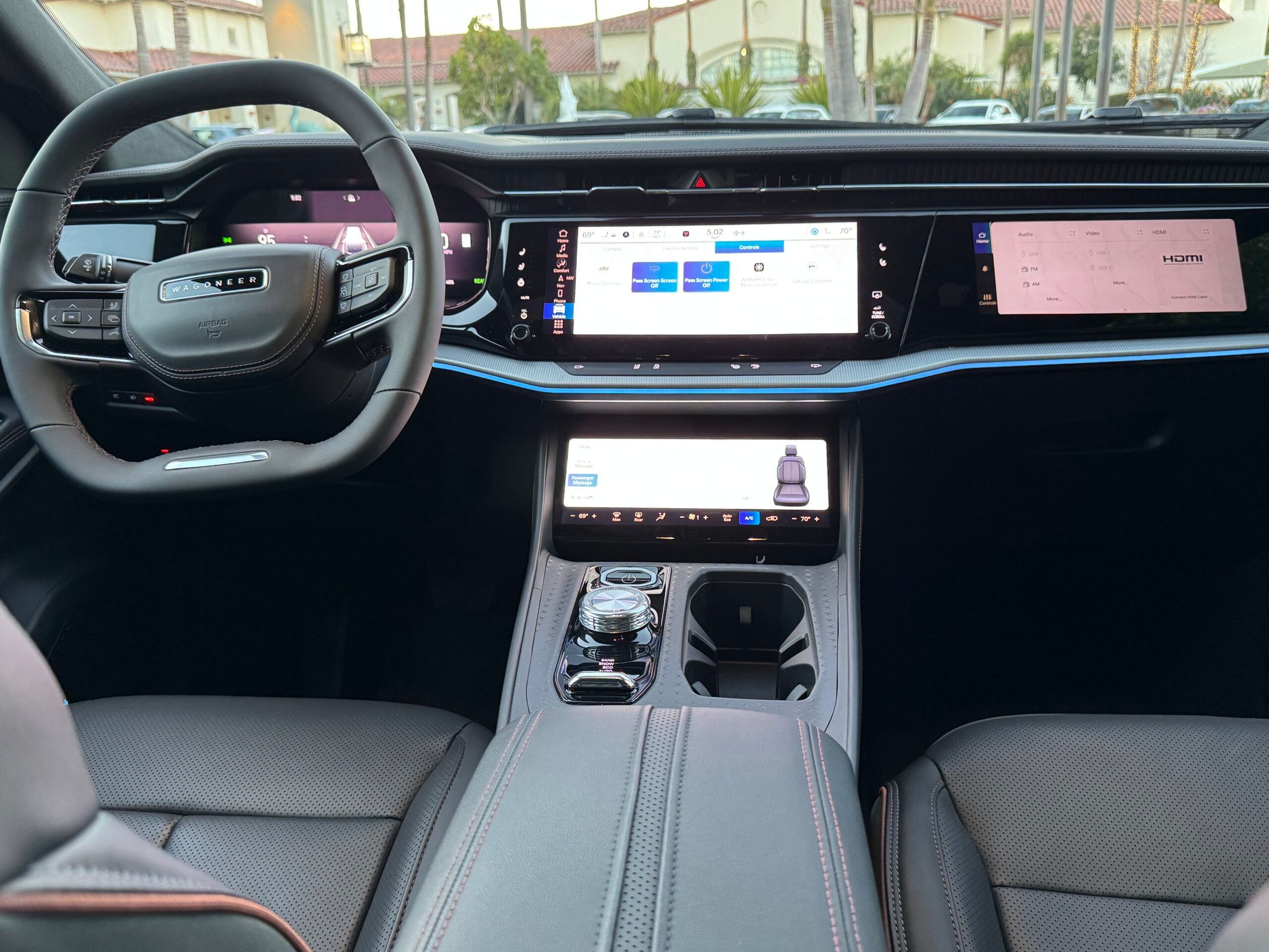 The Front End Of The Jeep Wagoneer S