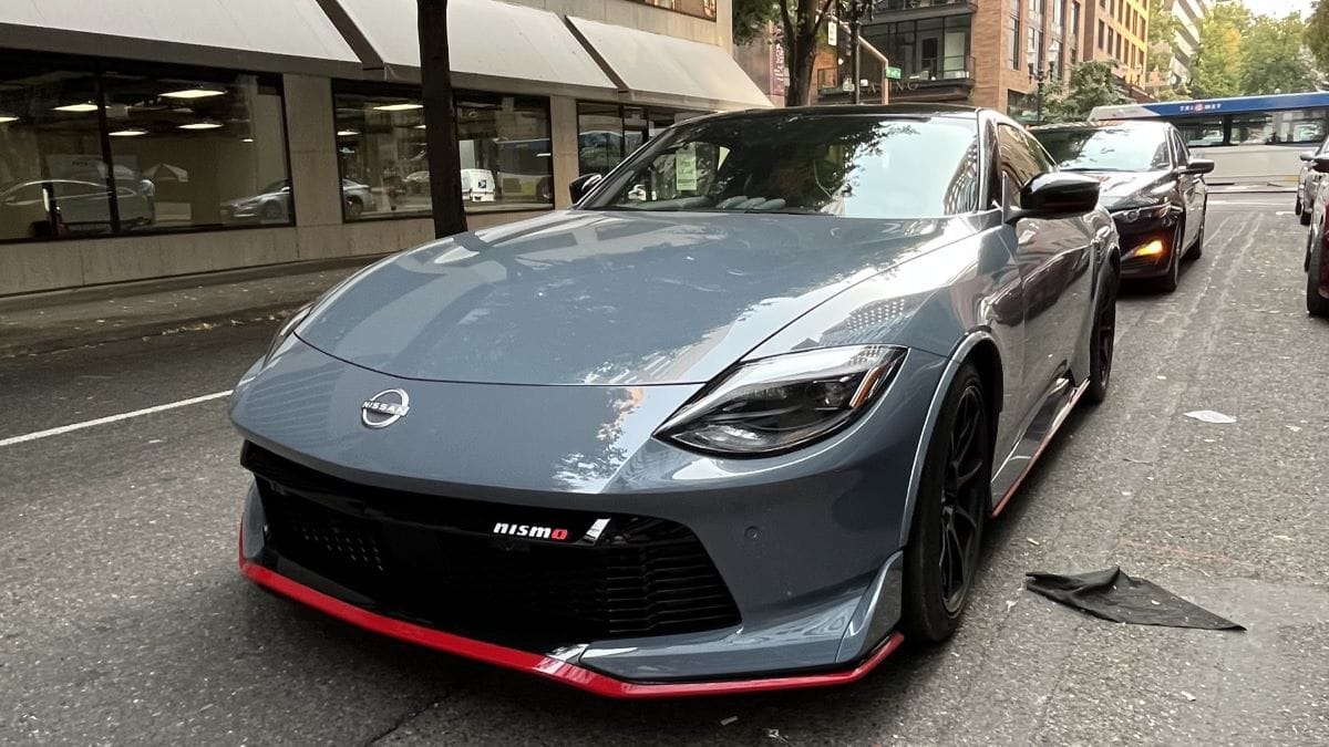 The 2024 Nissan Z Nismo On A Public Street