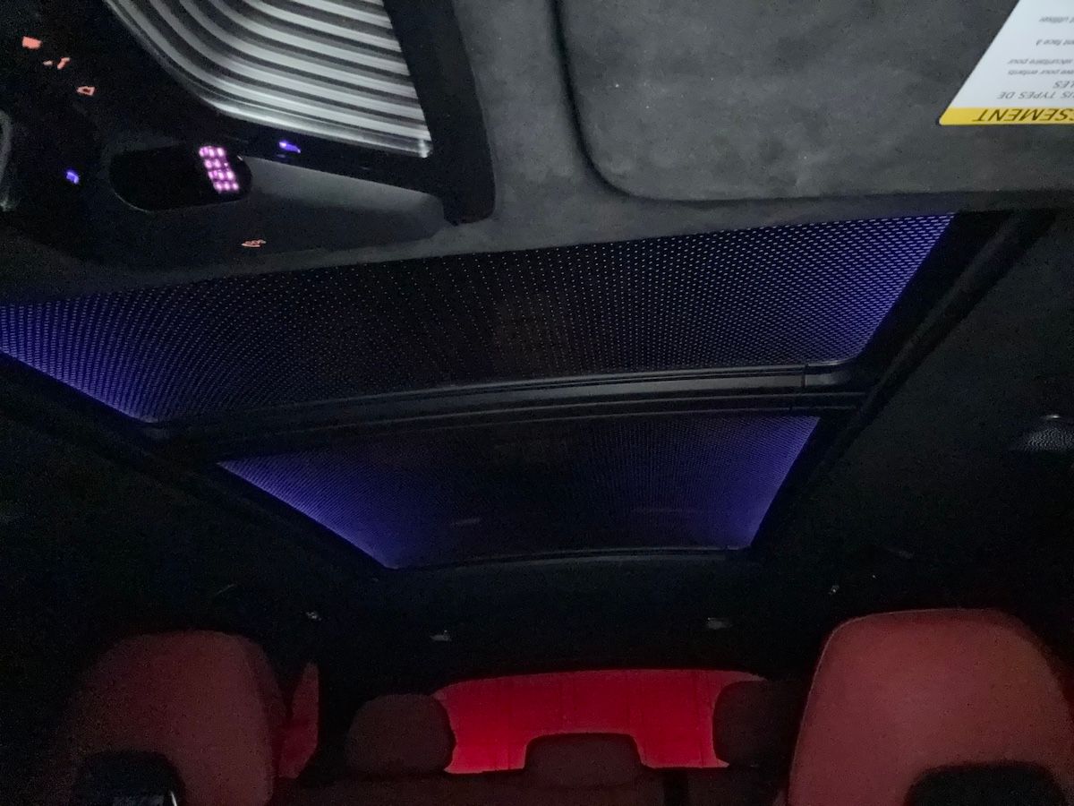 Even The Panoramic Sunroof Has Ambient Lighting In The Bmw X5