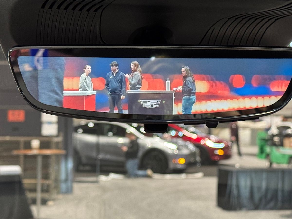 The Charge Port In The Cadillac Vistiq