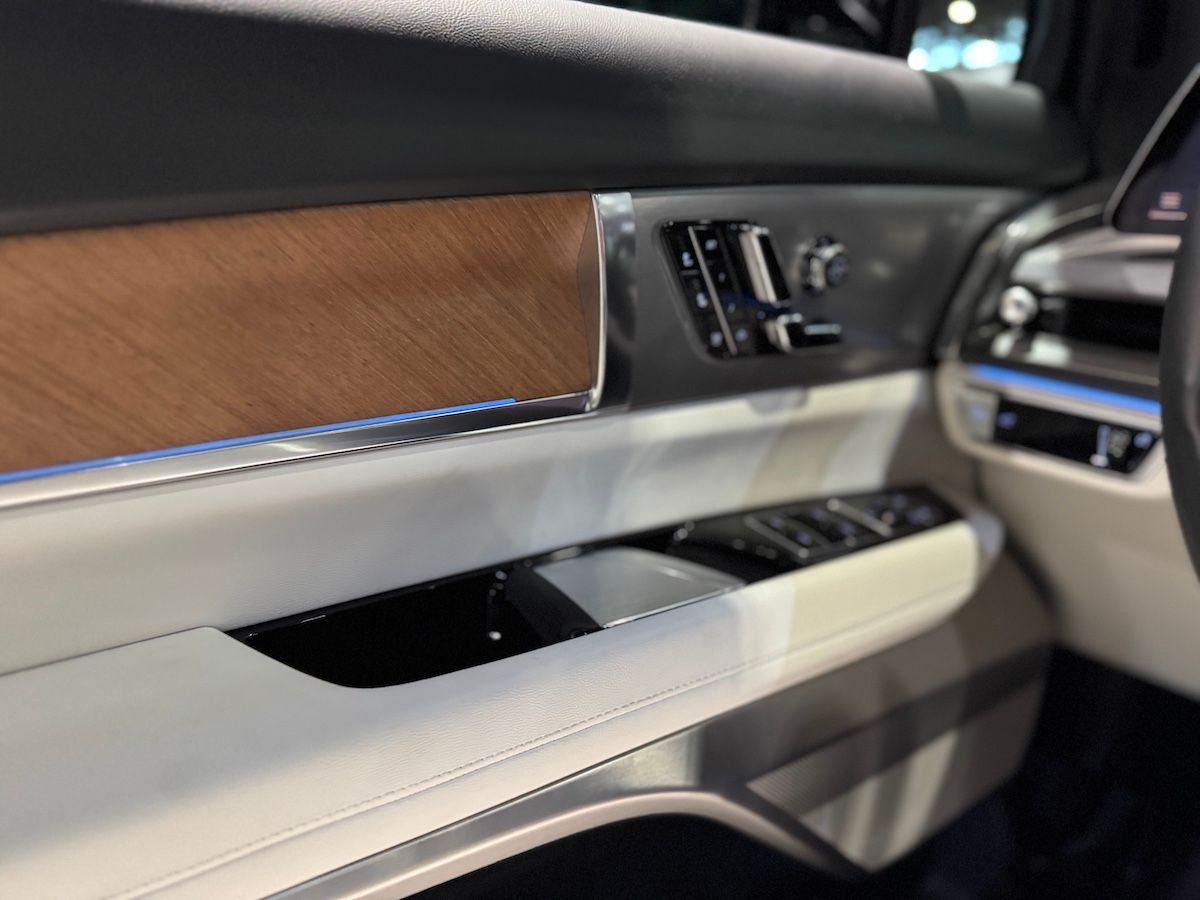 The Elegant Door Panels In The Cadillac Vistiq