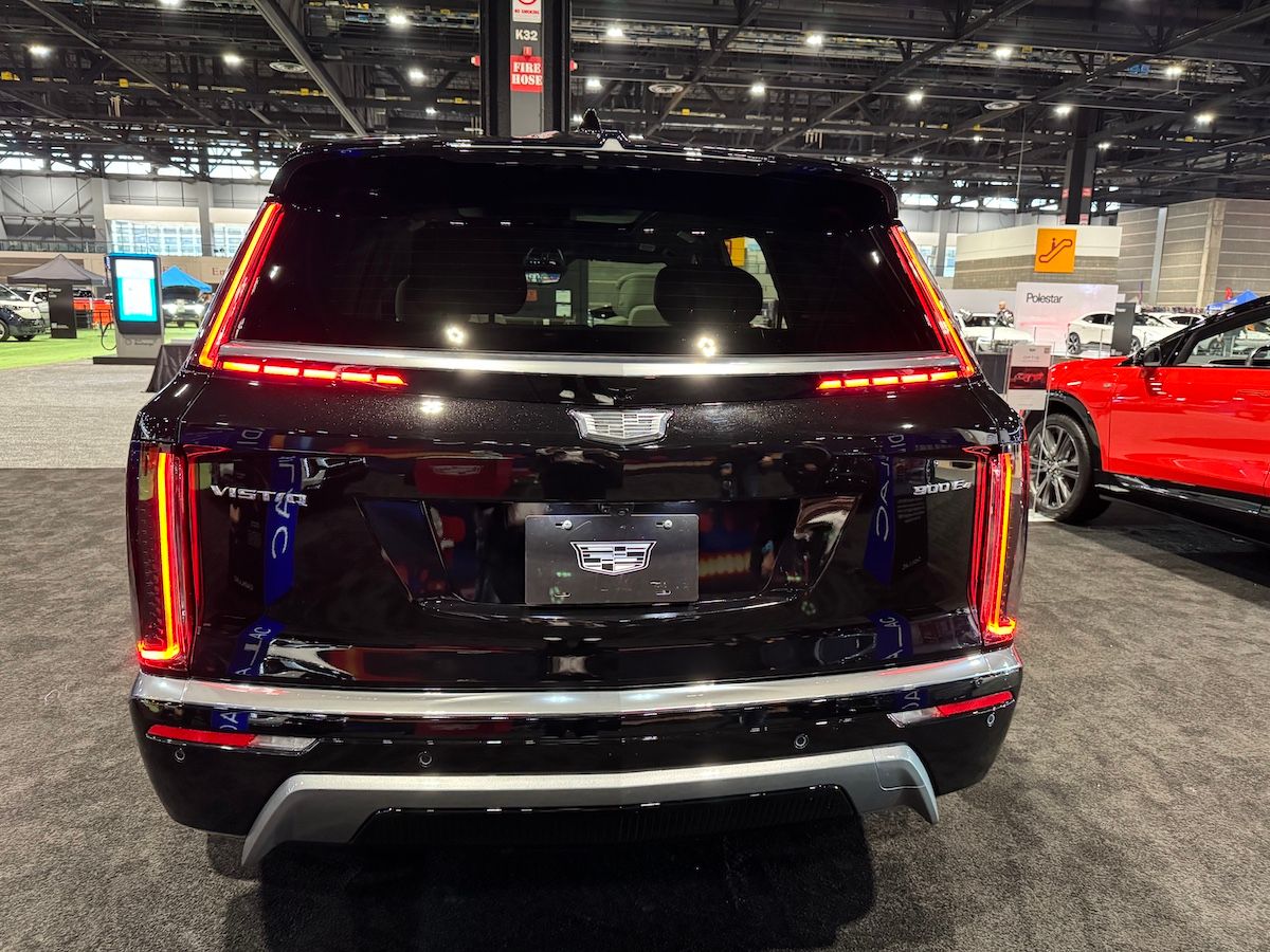 The Rear Of The Cadillac Vistiq