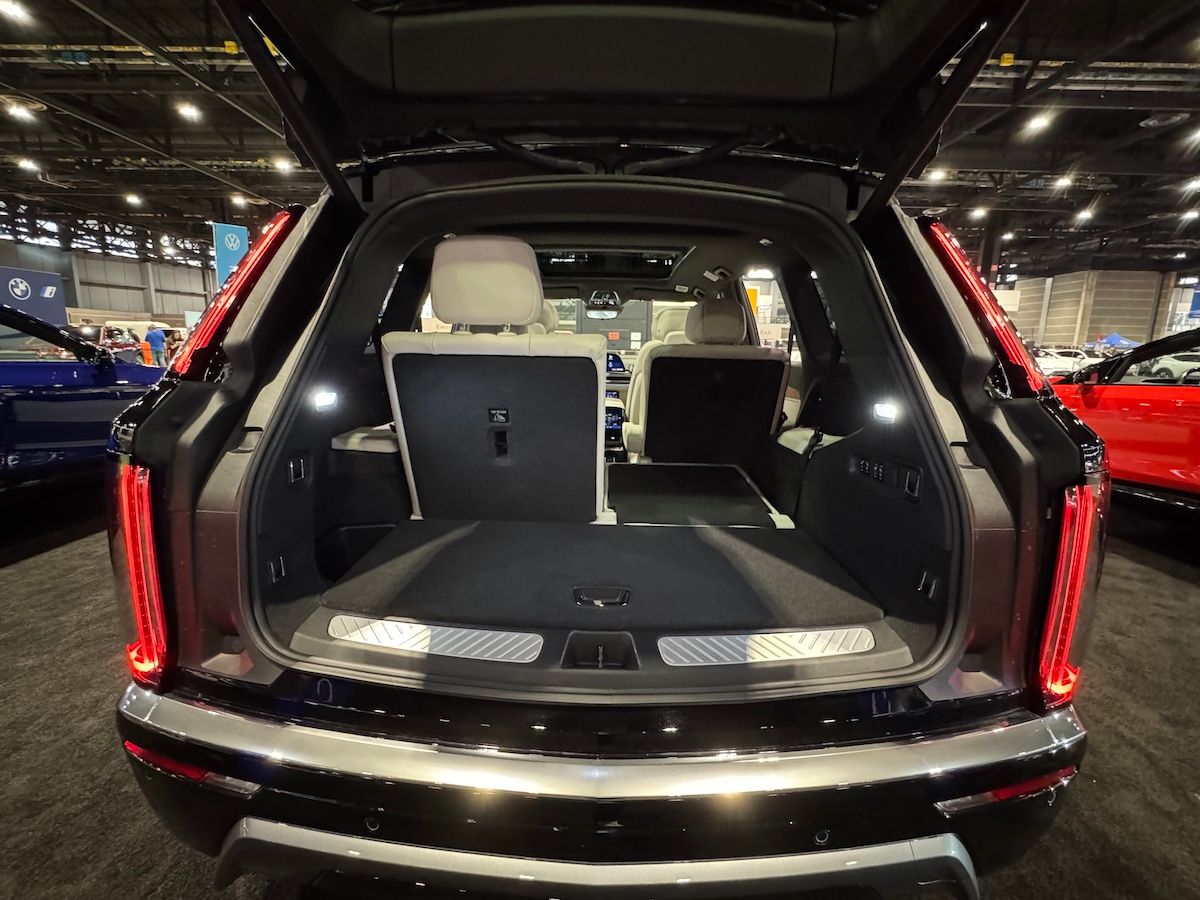 The Roomy Cargo Area In The Cadillac Vistiq