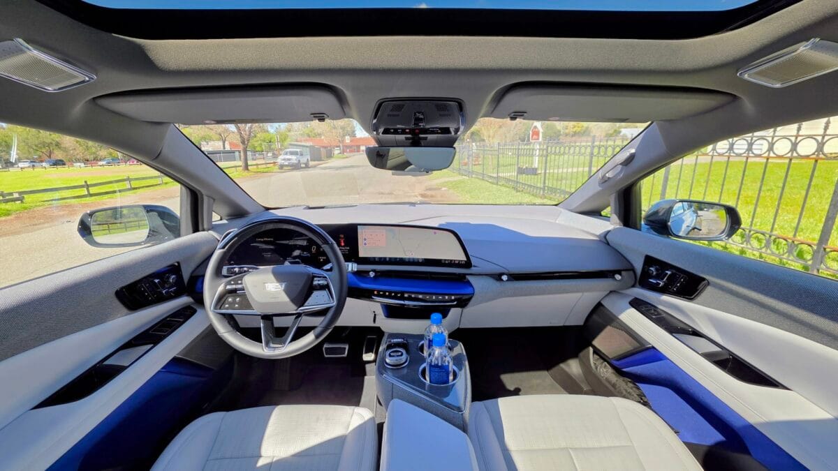 The Interior Of The 2025 Cadillac Optiq Ev