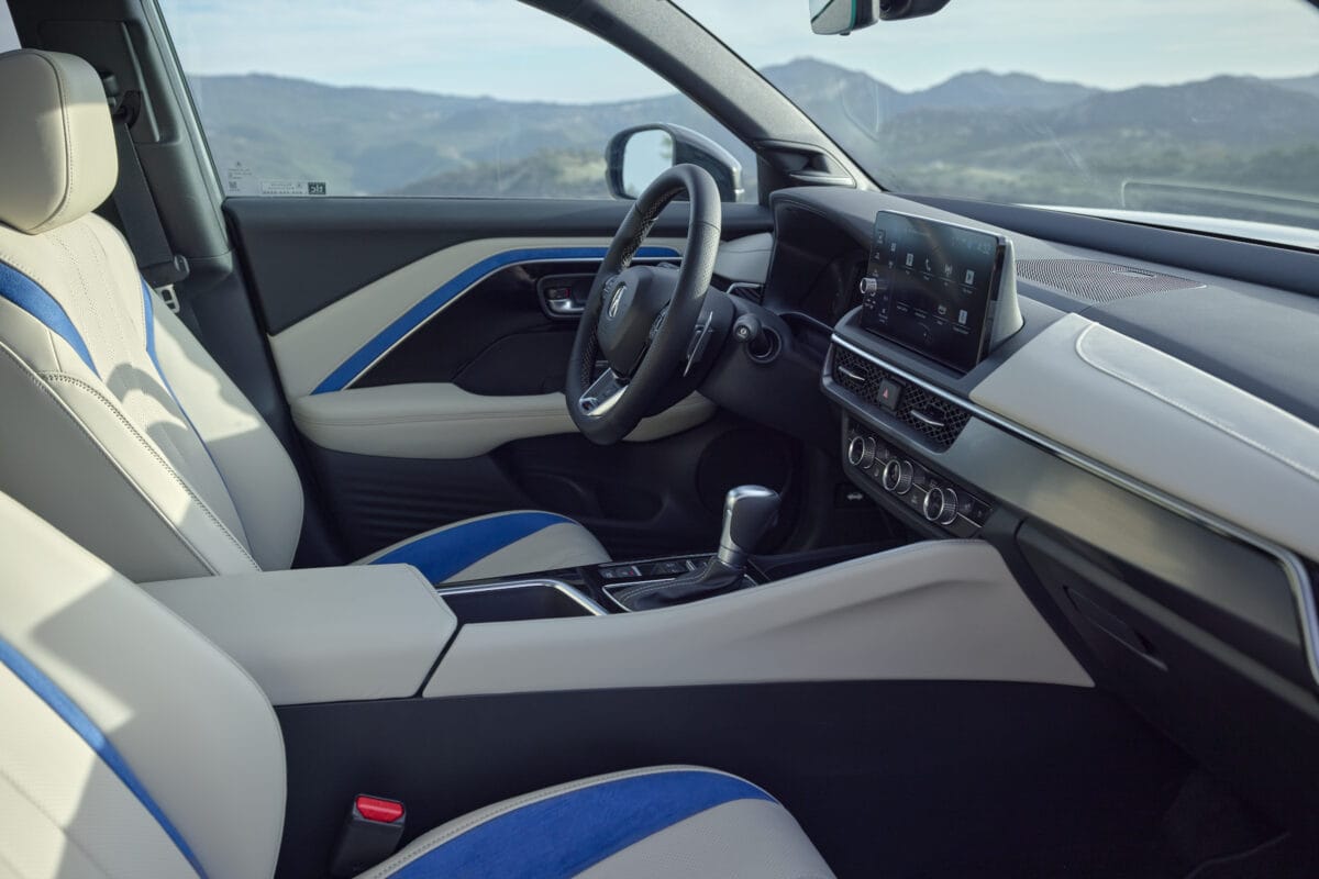 The Orchid Interior Of The 2025 Acura Adx