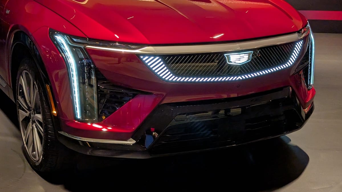 The Front End Of The Cadillac Optiq