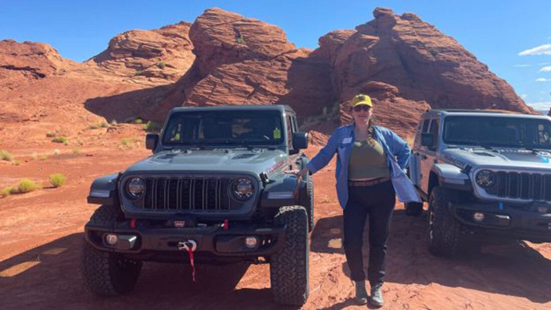 Off-Roading In The 2024 Jeep Wrangler In Utah Was An Epic Experience For Me. Photo: Jill Robbins