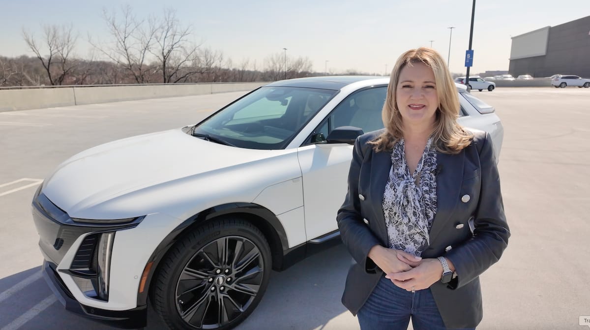 Me with the Cadillac Lyriq