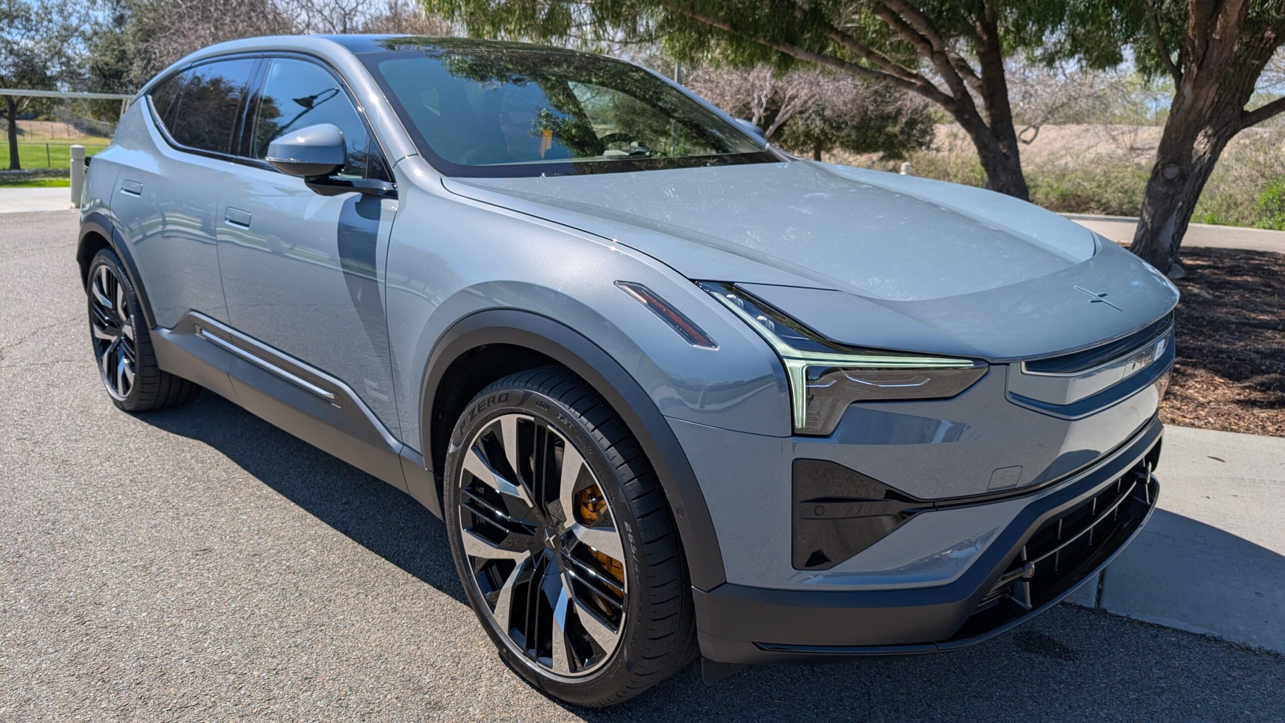 EV Innovation Meets Inclusivity: How the 2025 Polestar 3 Caters to All Drivers 3 The Front End Of The 2025 Polestar 3