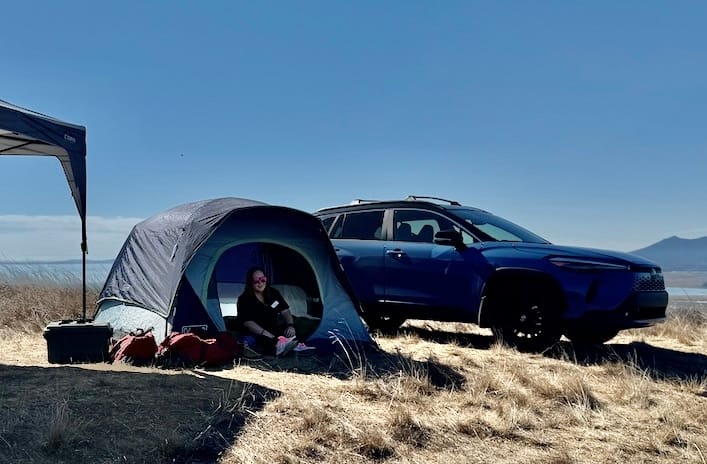 Camping  Is Possible In The 2026 Toyota Corolla Cross Thanks To All The Cargo Space