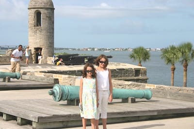 A Girls Guide To Cars | St. Augustine, Florida: Swashbucklers, Conquistadors And Civil Rights Trailblazers - Castillo Girls2 Copy