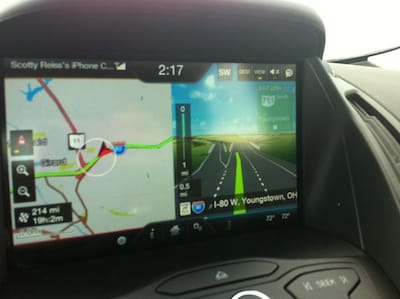 Cmax Nav Screen
