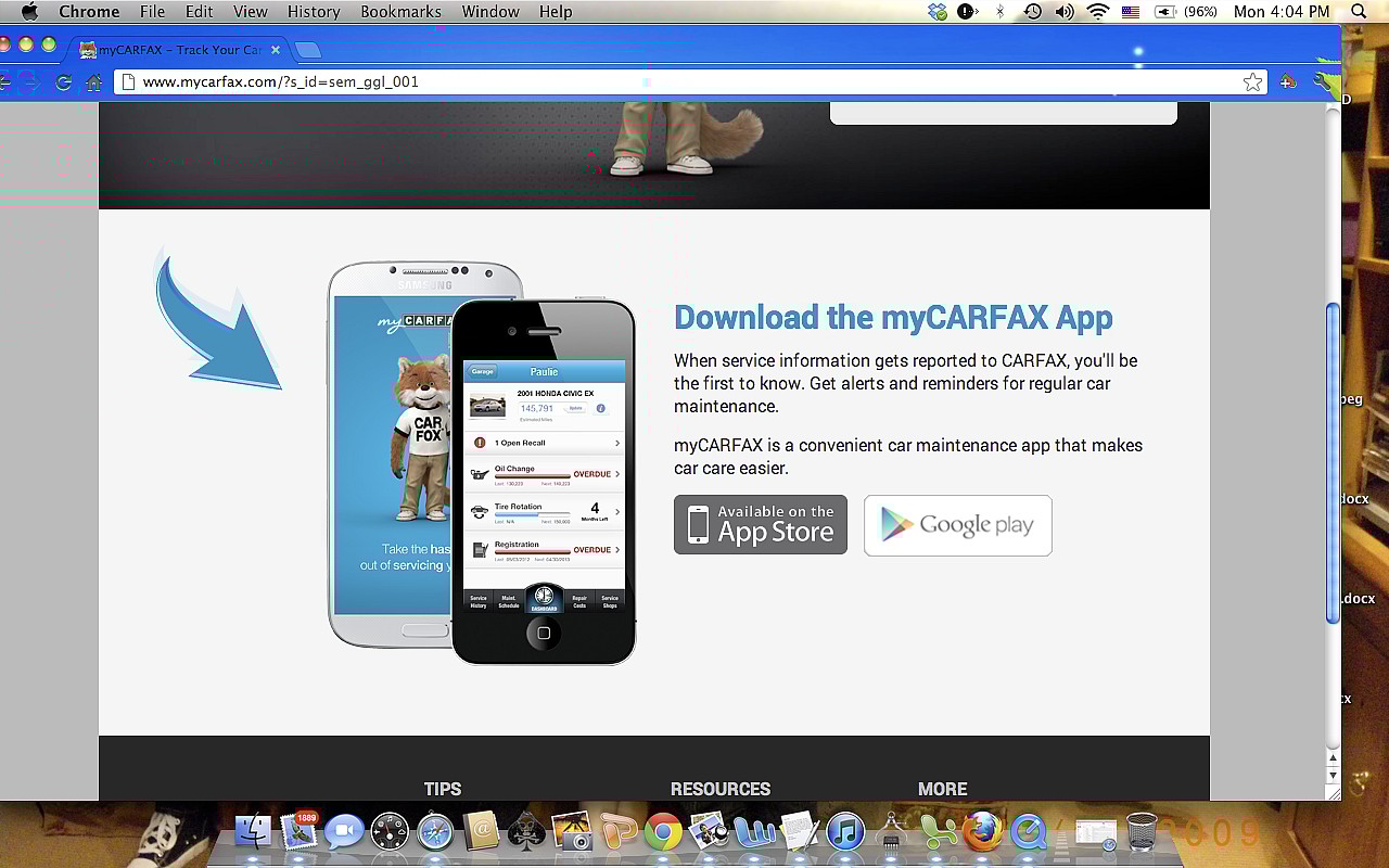 An App For That: Maintenance Reminders From Carfax 4 A Girls Guide to Cars | An App For That: Maintenance Reminders From Carfax - Picture 1