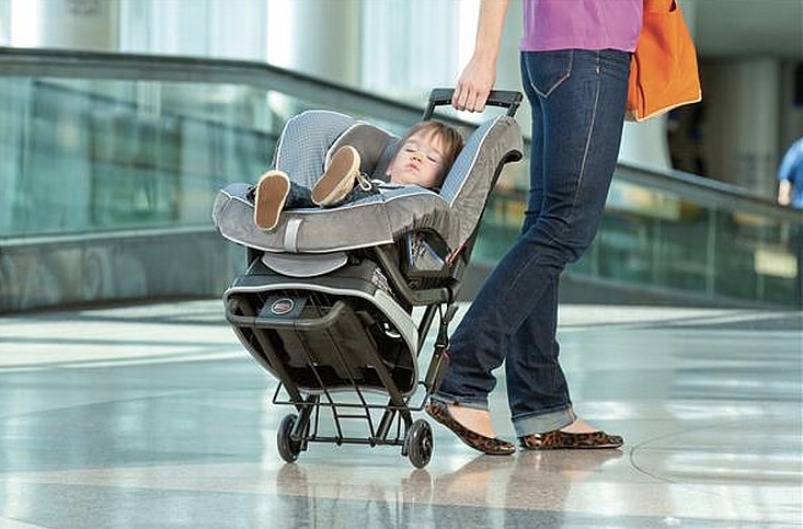 Britax Advocate Car Seat and Travel Cart