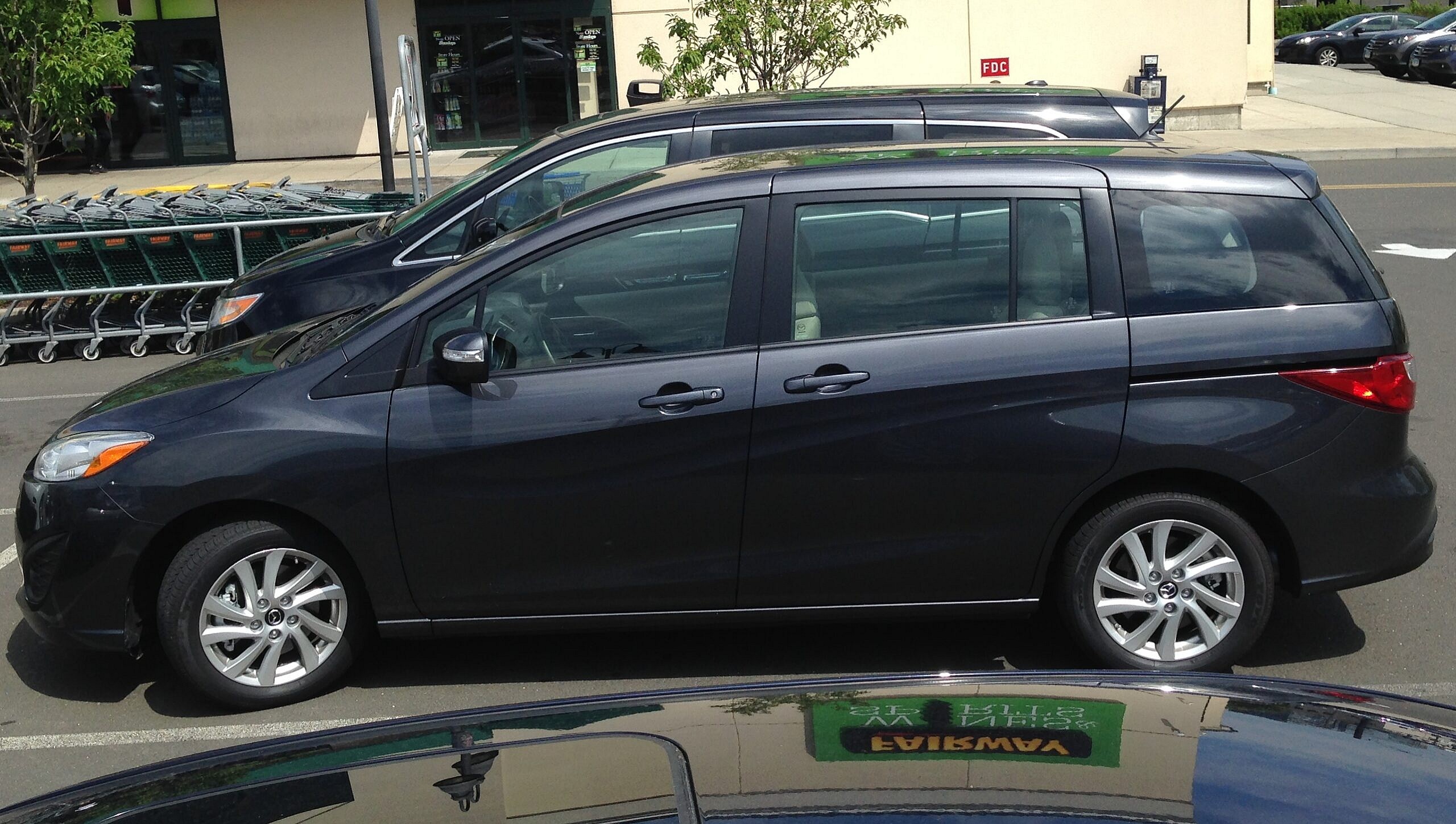 Impressing the kids: driving my teens in a manual Mazda 5 7 2014 Mazda 5 Minivan