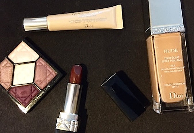 Rear view make up tips Christian Dior Fall 2015 collection