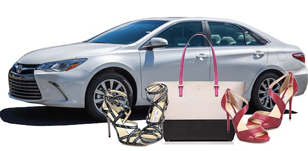 A Girls Guide to Cars | What's Better Than a Car Show? One With a Handbag Giveaway - sbc2016 Toyota Camry featured