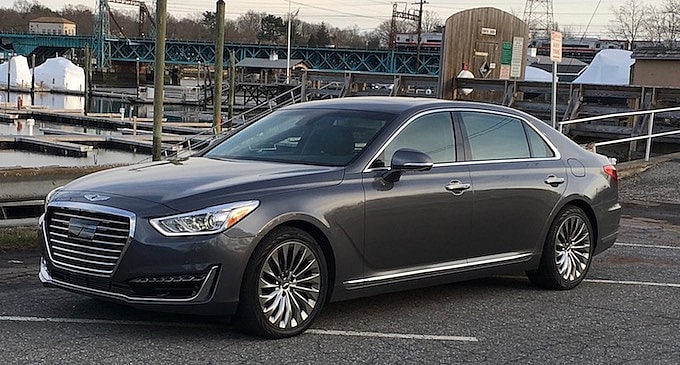 A Girls Guide to Cars | USED: 2017 Genesis G 90 3.3T AWD Review: This Luxury Sedan Has Everything - Genesis g90 feature image