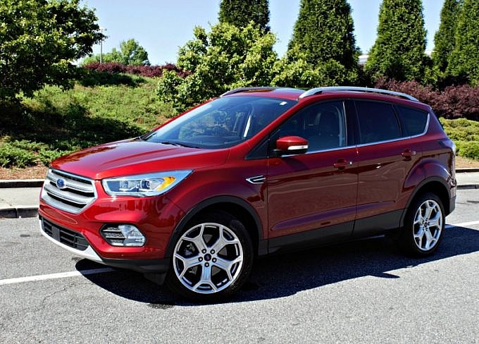 2017 Ford Escape Titanium Review: The Family Car for Road Tripping AND City Driving (And a Chance to Win a Britax Car Seat!) 13 A 2017 Ford Escape Titanium Review. The perfect cat for styling around town or taking a road trip.